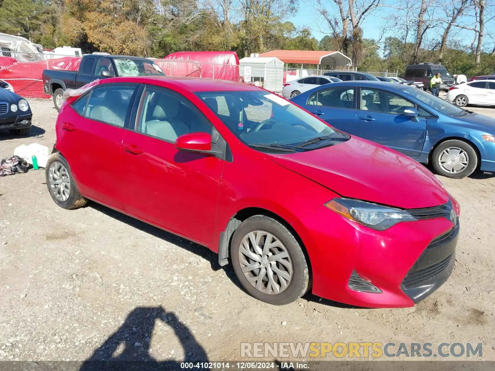 1 fotografías del automóvil dañado 2T1BURHE4KC224124 TOYOTA COROLLA 2019