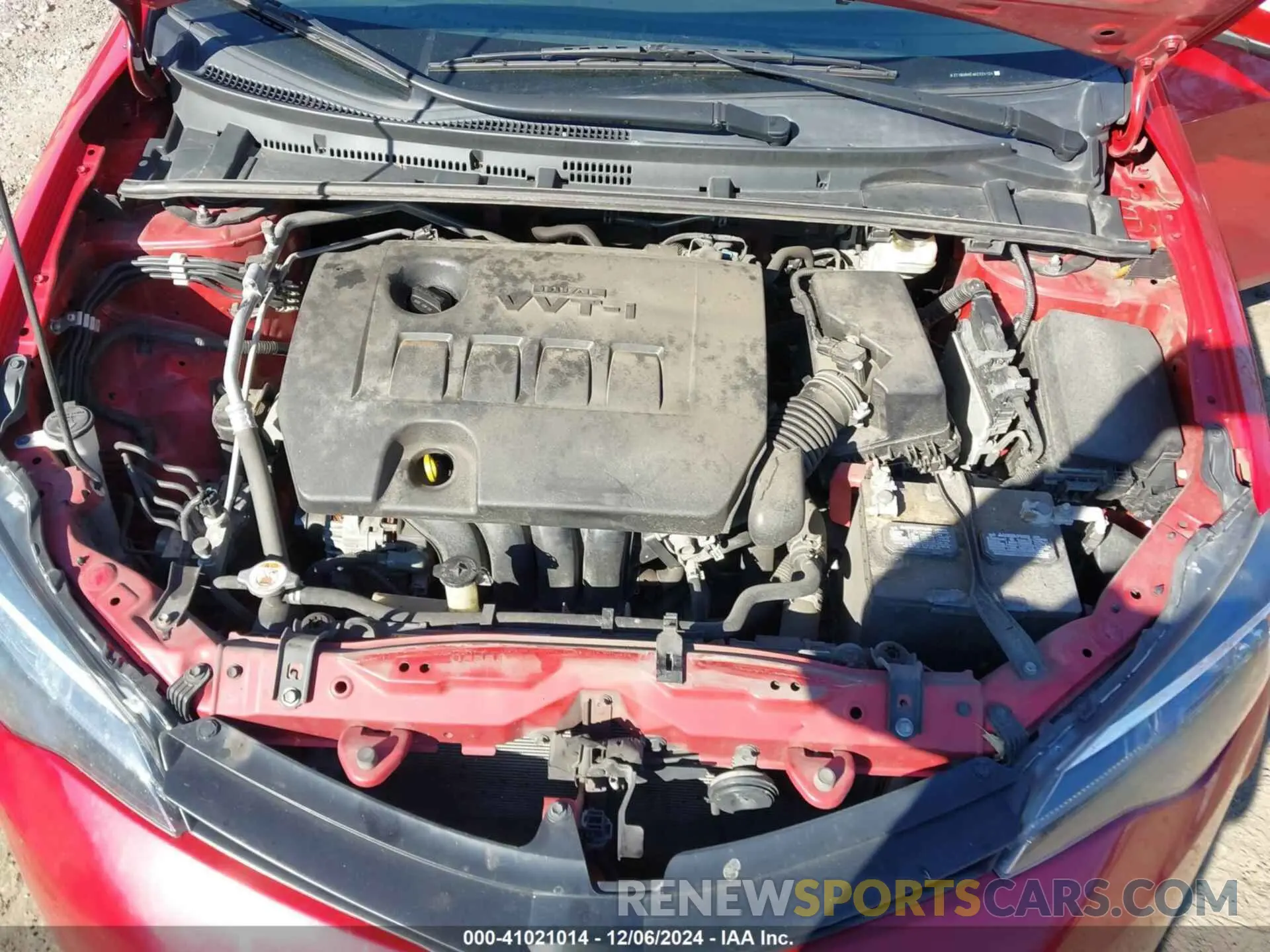 10 fotografías del automóvil dañado 2T1BURHE4KC224124 TOYOTA COROLLA 2019