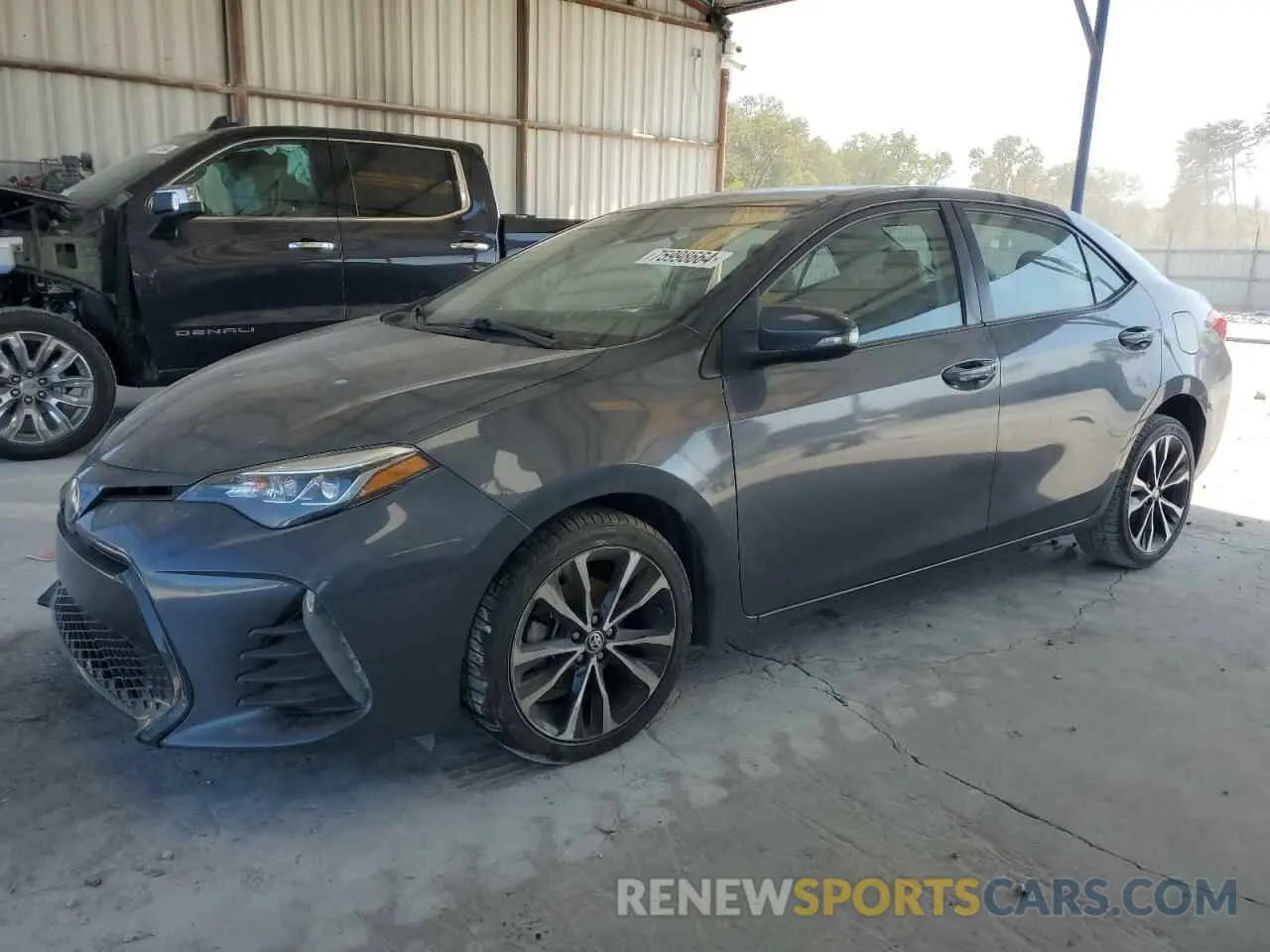 1 fotografías del automóvil dañado 2T1BURHE4KC224382 TOYOTA COROLLA 2019