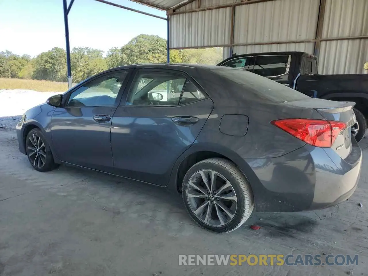 2 fotografías del automóvil dañado 2T1BURHE4KC224382 TOYOTA COROLLA 2019
