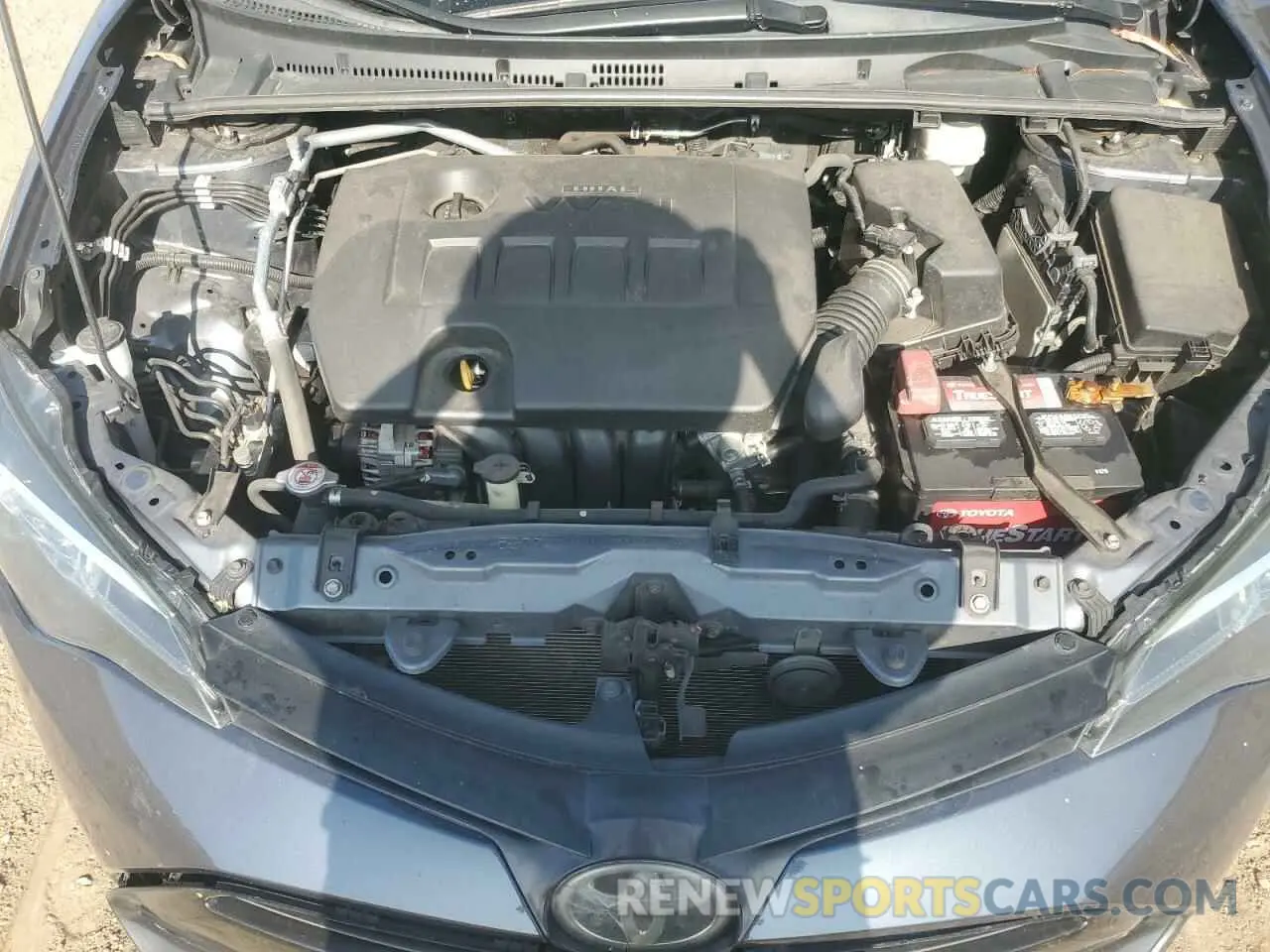 11 fotografías del automóvil dañado 2T1BURHE4KC224544 TOYOTA COROLLA 2019