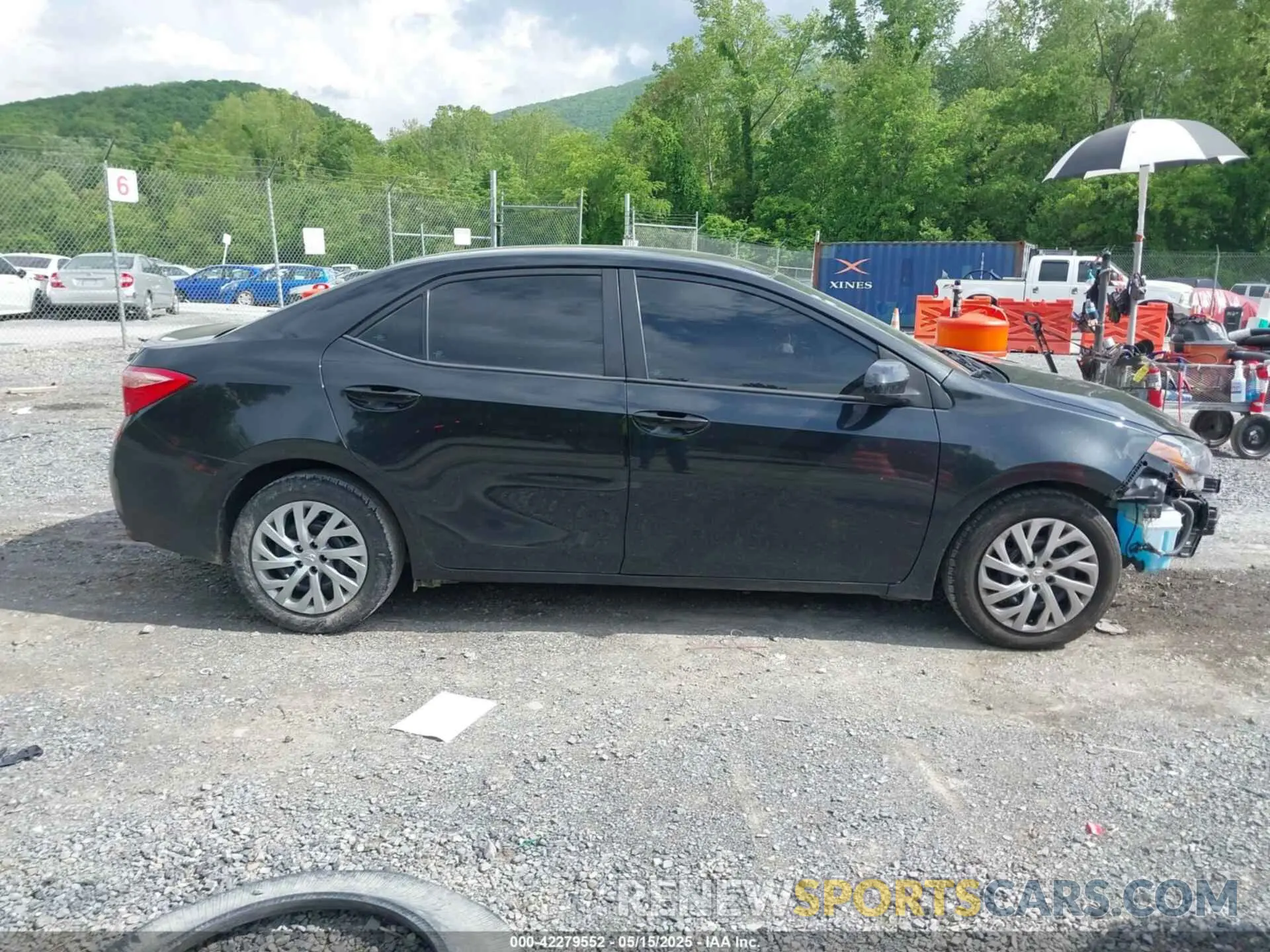 13 fotografías del automóvil dañado 2T1BURHE4KC232790 TOYOTA COROLLA 2019