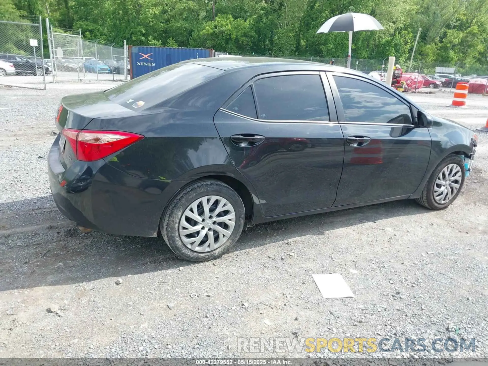 4 fotografías del automóvil dañado 2T1BURHE4KC232790 TOYOTA COROLLA 2019