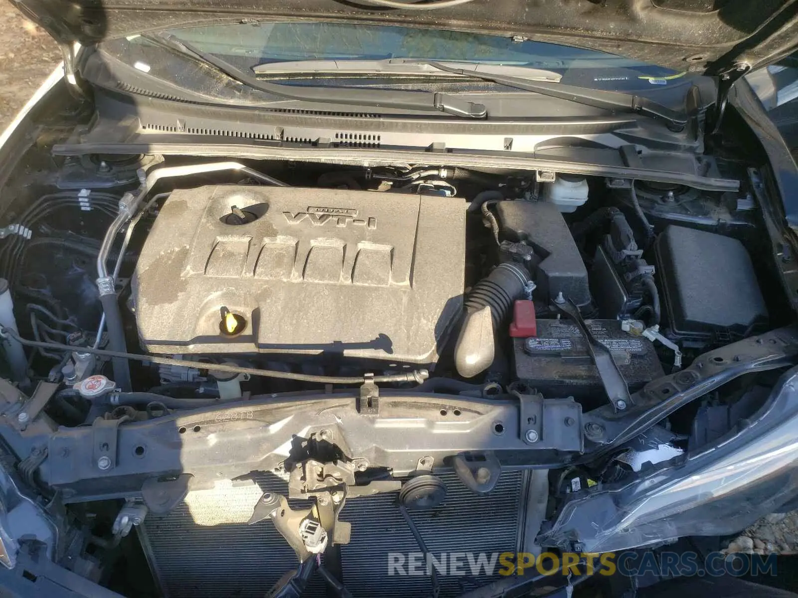7 fotografías del automóvil dañado 2T1BURHE4KC234586 TOYOTA COROLLA 2019