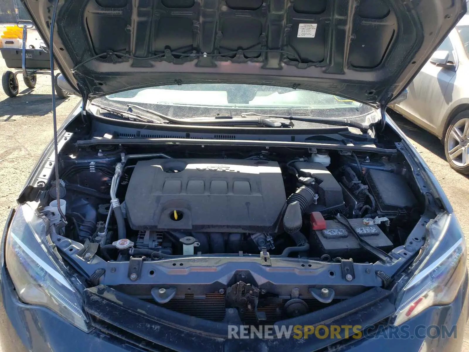 7 fotografías del automóvil dañado 2T1BURHE4KC240081 TOYOTA COROLLA 2019