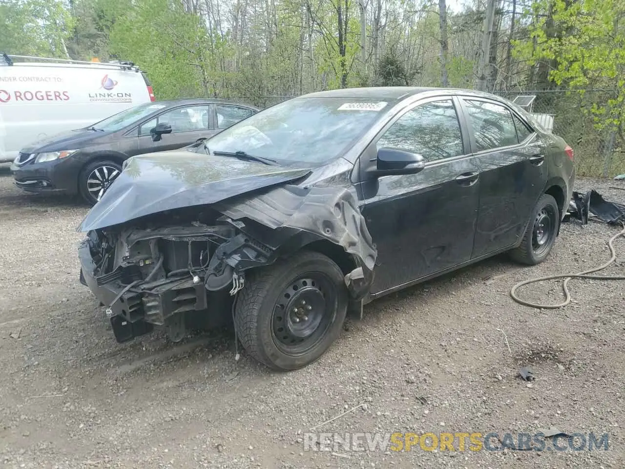 1 fotografías del automóvil dañado 2T1BURHE4KC243658 TOYOTA COROLLA 2019