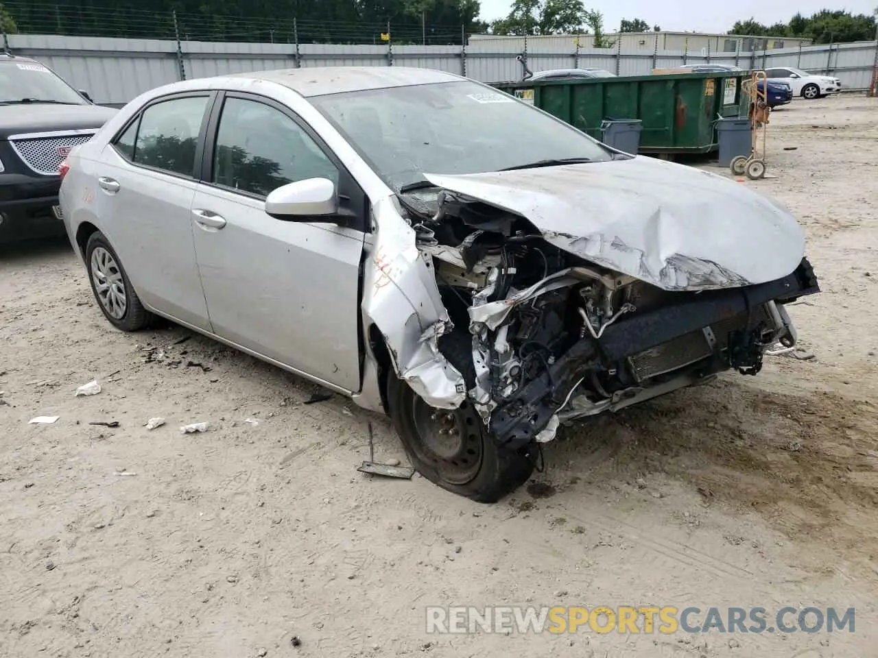 1 fotografías del automóvil dañado 2T1BURHE5KC126185 TOYOTA COROLLA 2019