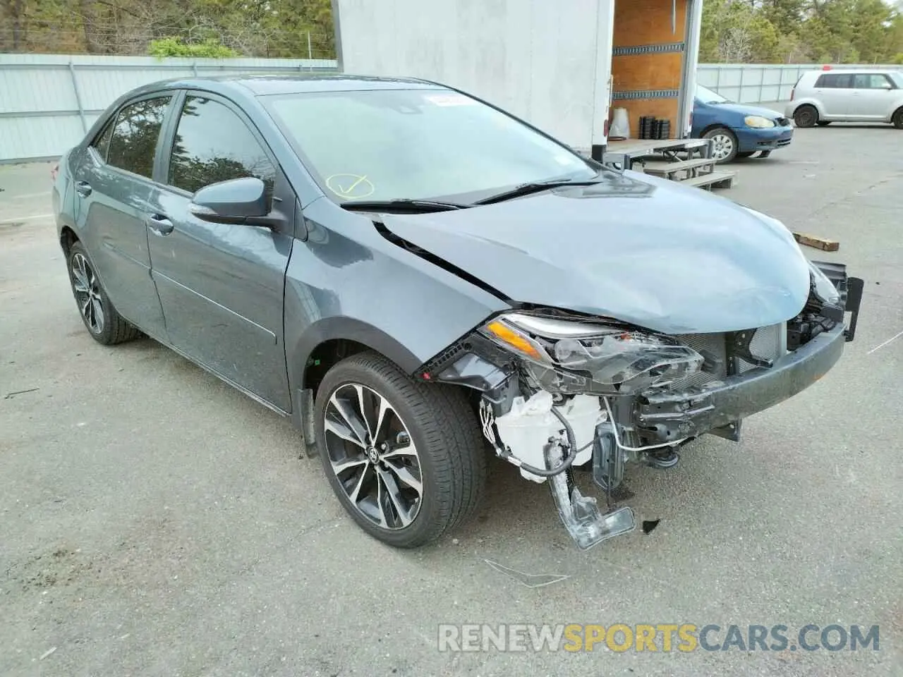 1 fotografías del automóvil dañado 2T1BURHE5KC142838 TOYOTA COROLLA 2019