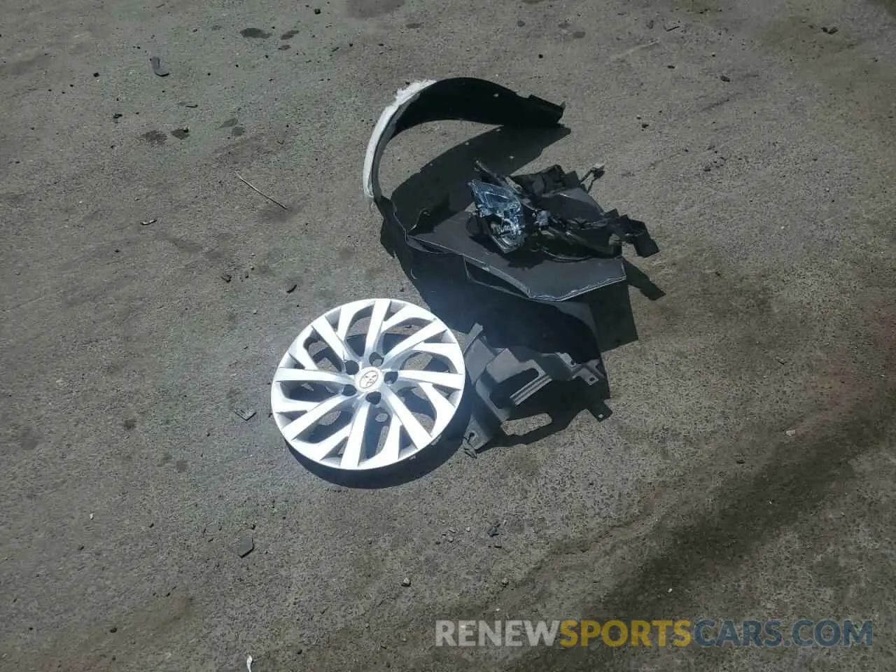 12 fotografías del automóvil dañado 2T1BURHE5KC144525 TOYOTA COROLLA 2019