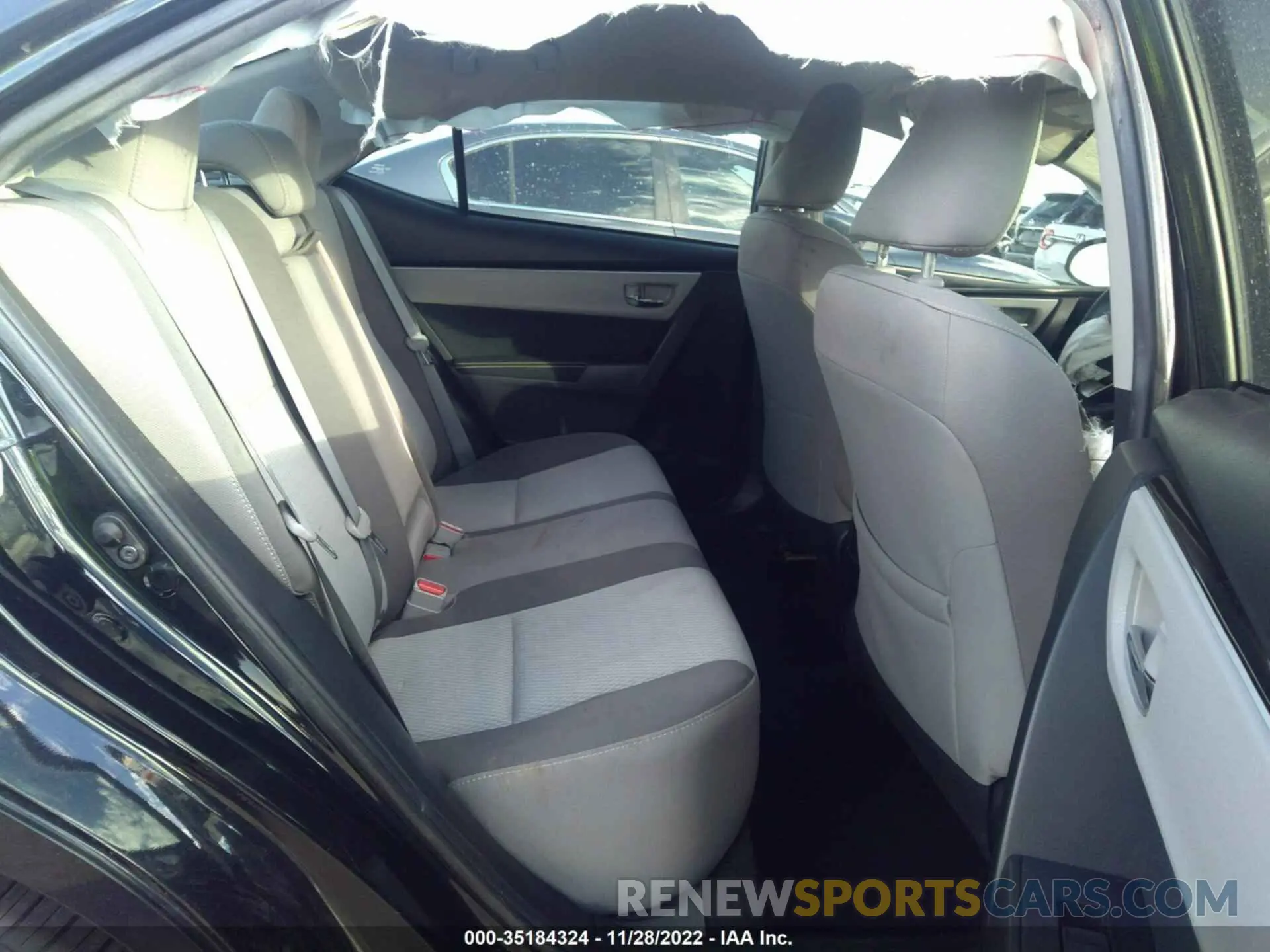 8 fotografías del automóvil dañado 2T1BURHE5KC146131 TOYOTA COROLLA 2019