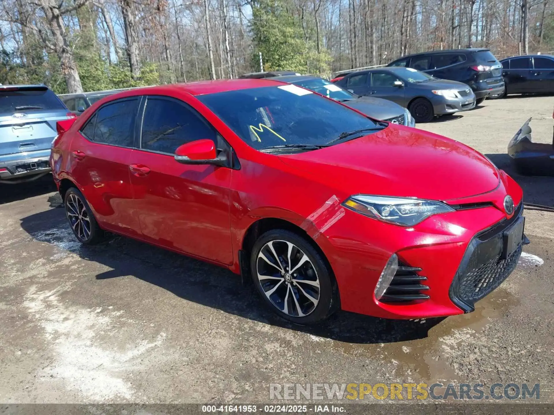 1 fotografías del automóvil dañado 2T1BURHE5KC152513 TOYOTA COROLLA 2019