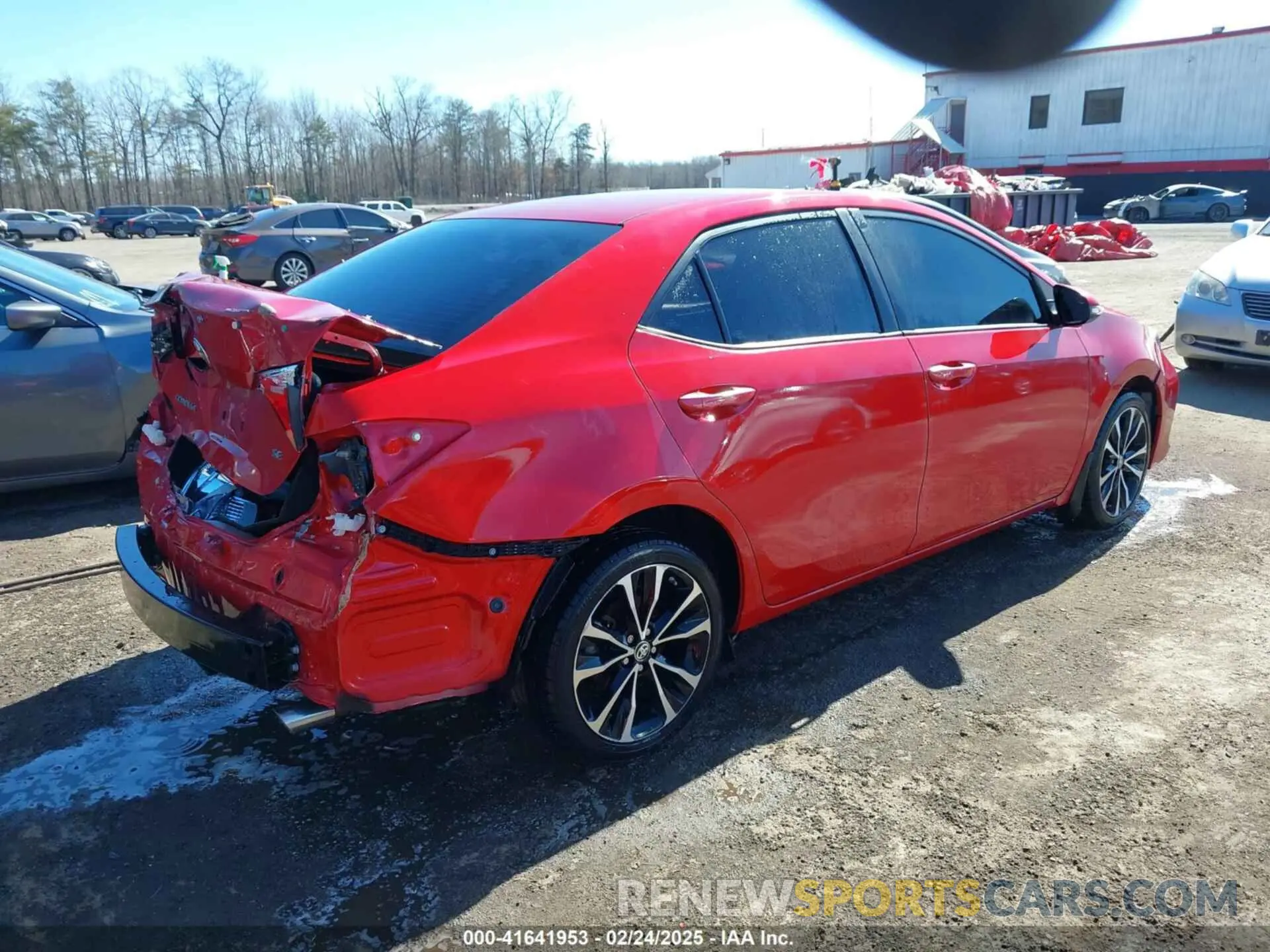 4 fotografías del automóvil dañado 2T1BURHE5KC152513 TOYOTA COROLLA 2019