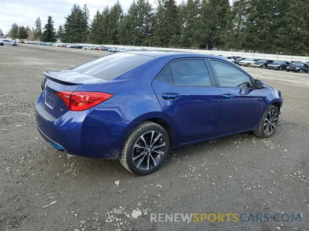 3 fotografías del automóvil dañado 2T1BURHE5KC157114 TOYOTA COROLLA 2019