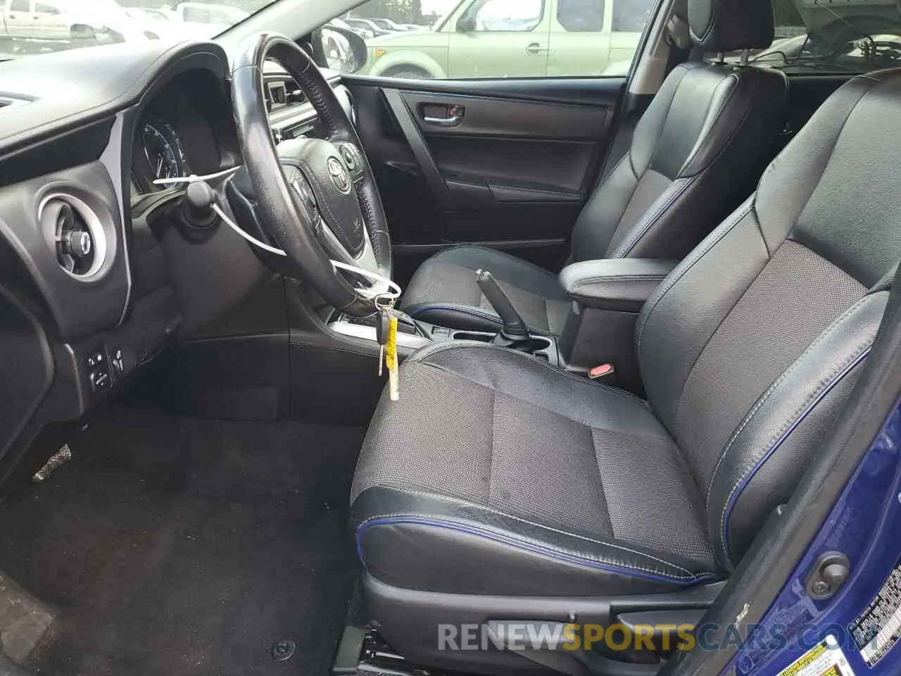 7 fotografías del automóvil dañado 2T1BURHE5KC157114 TOYOTA COROLLA 2019