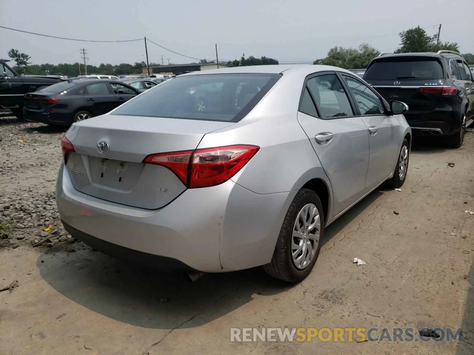 4 fotografías del automóvil dañado 2T1BURHE5KC160966 TOYOTA COROLLA 2019