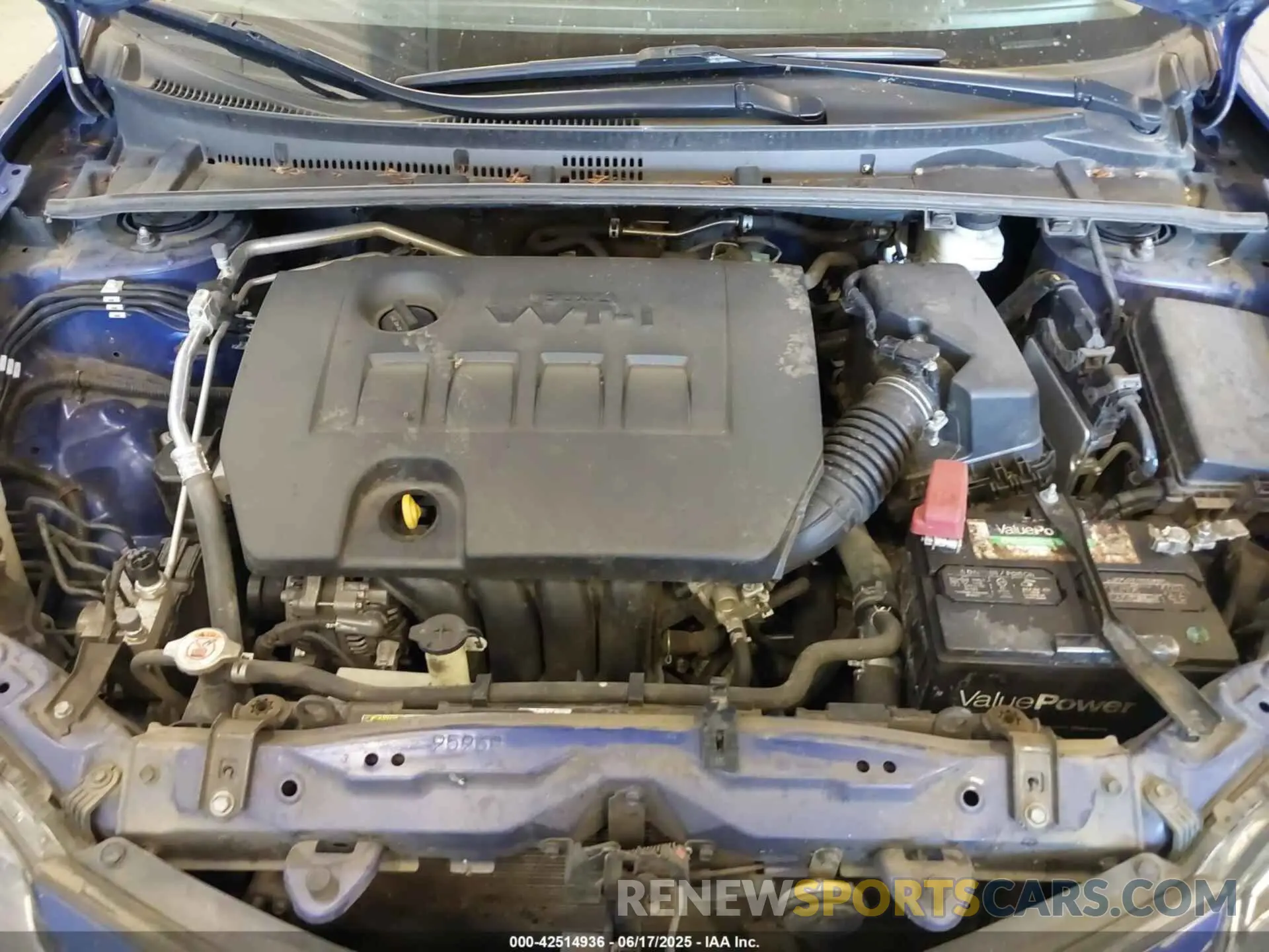 10 fotografías del automóvil dañado 2T1BURHE5KC167786 TOYOTA COROLLA 2019