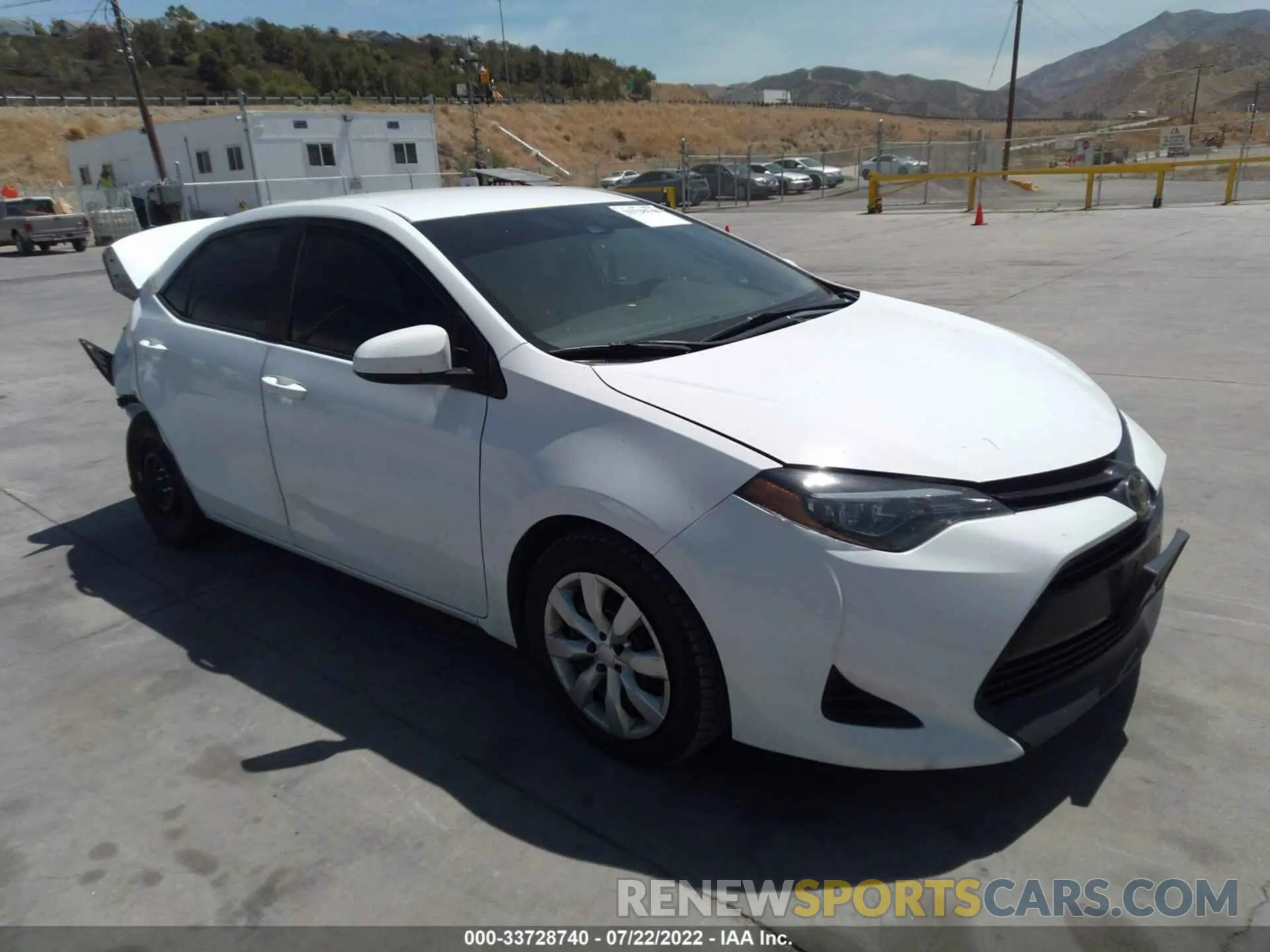 1 fotografías del automóvil dañado 2T1BURHE5KC168288 TOYOTA COROLLA 2019