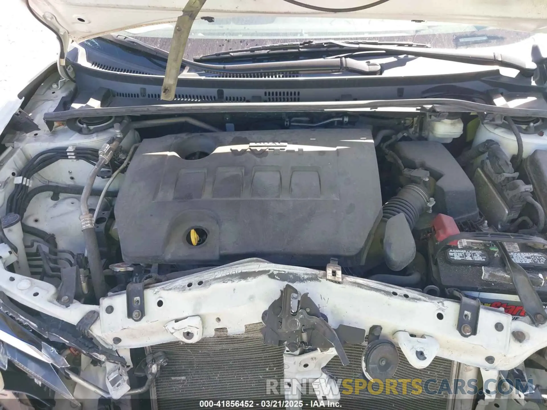 10 fotografías del automóvil dañado 2T1BURHE5KC169697 TOYOTA COROLLA 2019