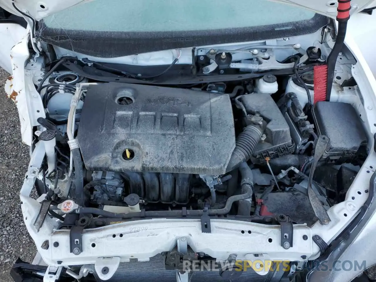 11 fotografías del automóvil dañado 2T1BURHE5KC169716 TOYOTA COROLLA 2019
