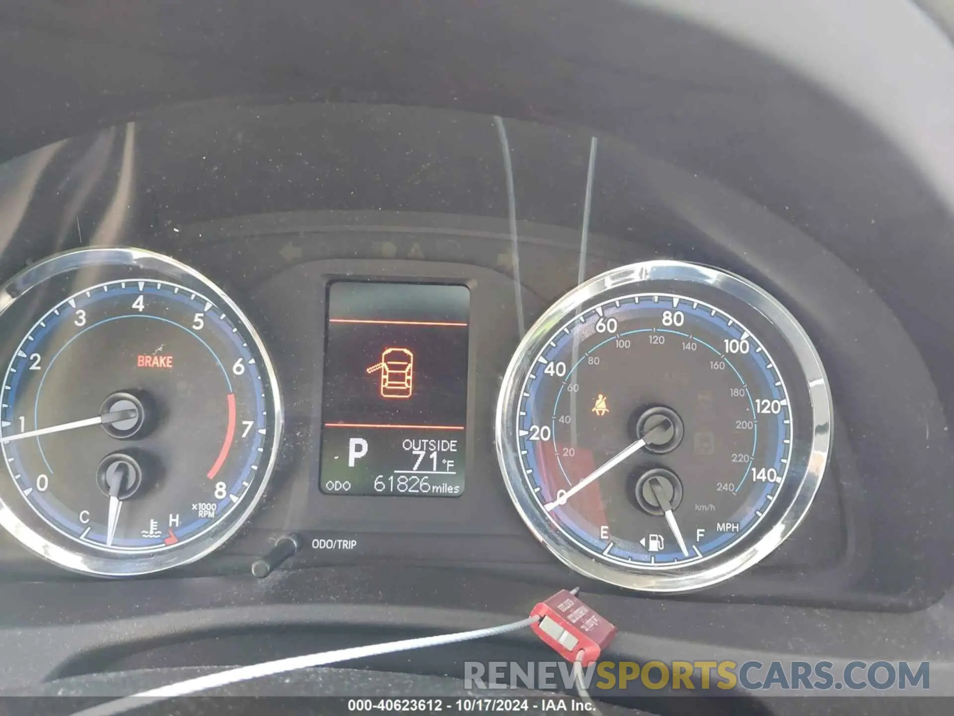 7 fotografías del automóvil dañado 2T1BURHE5KC170266 TOYOTA COROLLA 2019