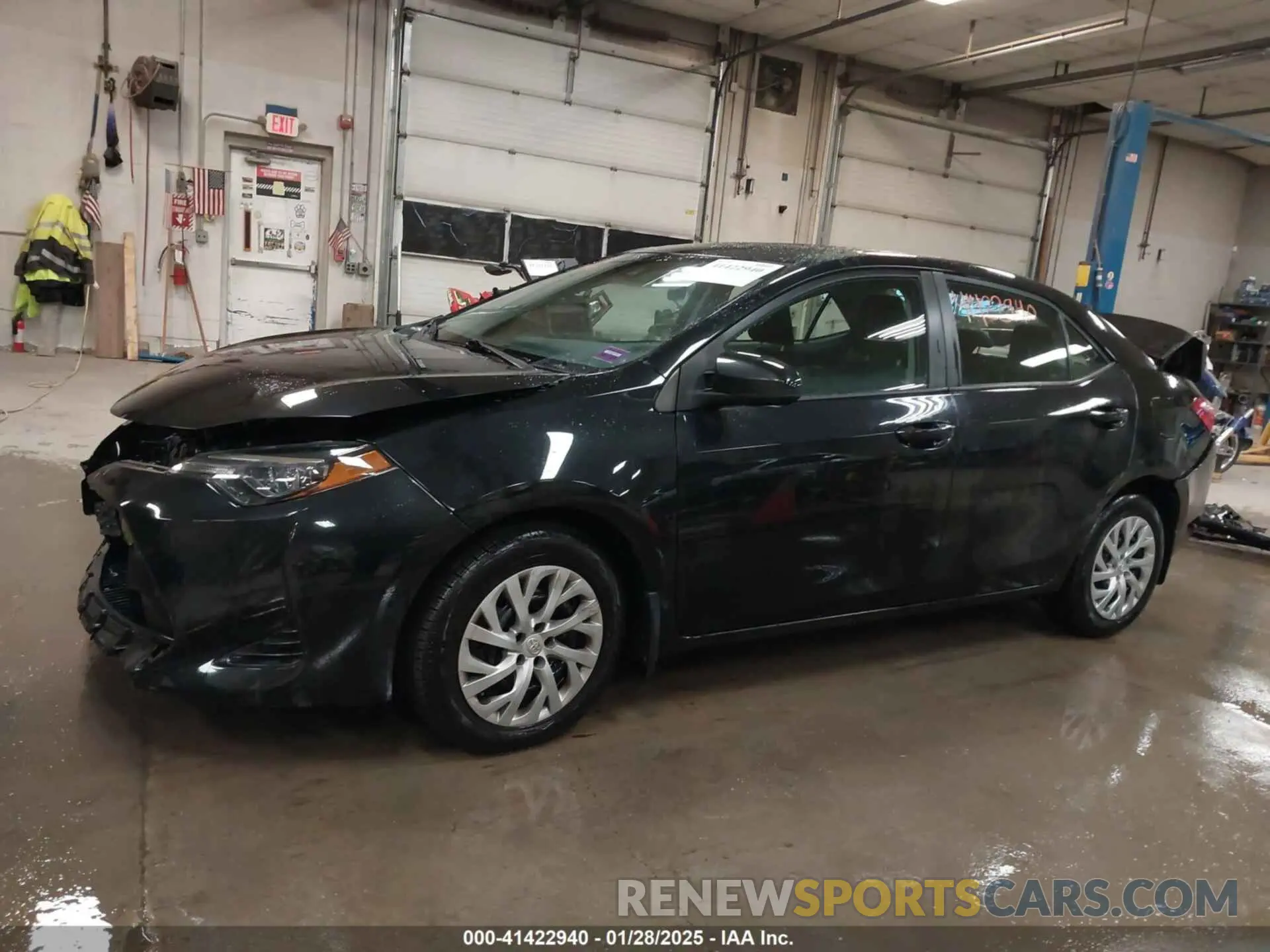 15 fotografías del automóvil dañado 2T1BURHE5KC170378 TOYOTA COROLLA 2019