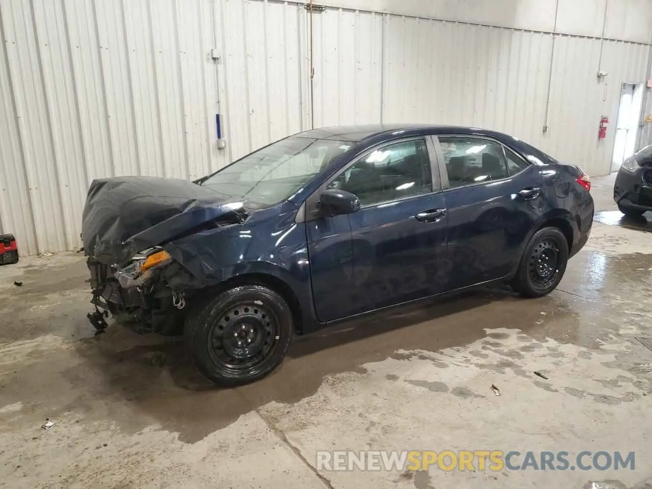 1 fotografías del automóvil dañado 2T1BURHE5KC186984 TOYOTA COROLLA 2019