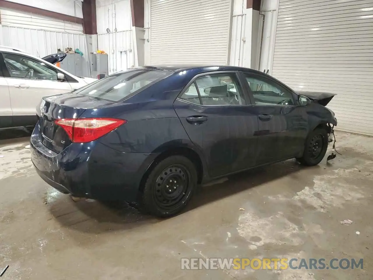 3 fotografías del automóvil dañado 2T1BURHE5KC186984 TOYOTA COROLLA 2019