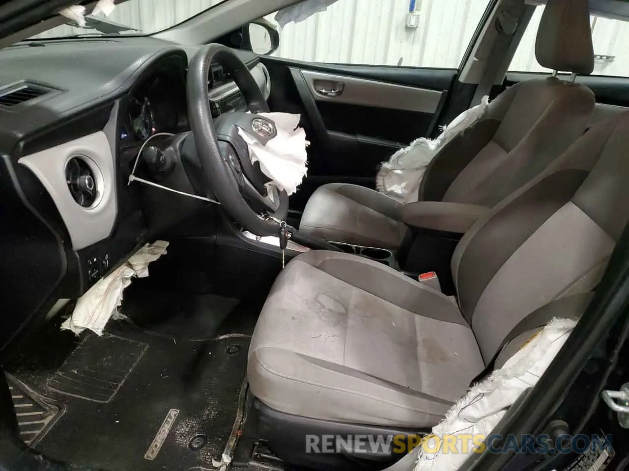 7 fotografías del automóvil dañado 2T1BURHE5KC186984 TOYOTA COROLLA 2019
