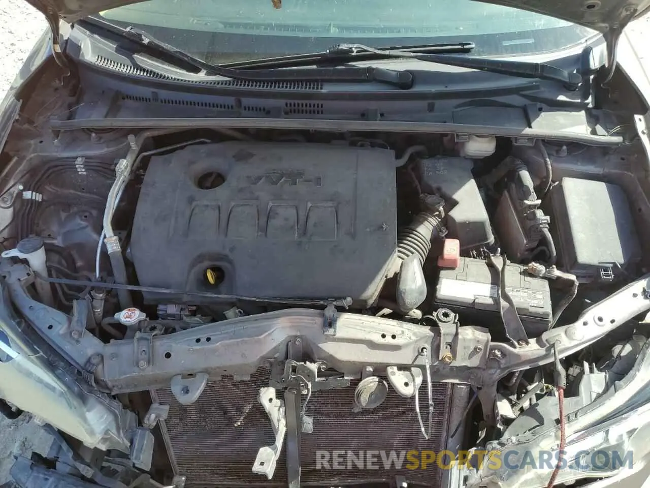 11 fotografías del automóvil dañado 2T1BURHE5KC187987 TOYOTA COROLLA 2019
