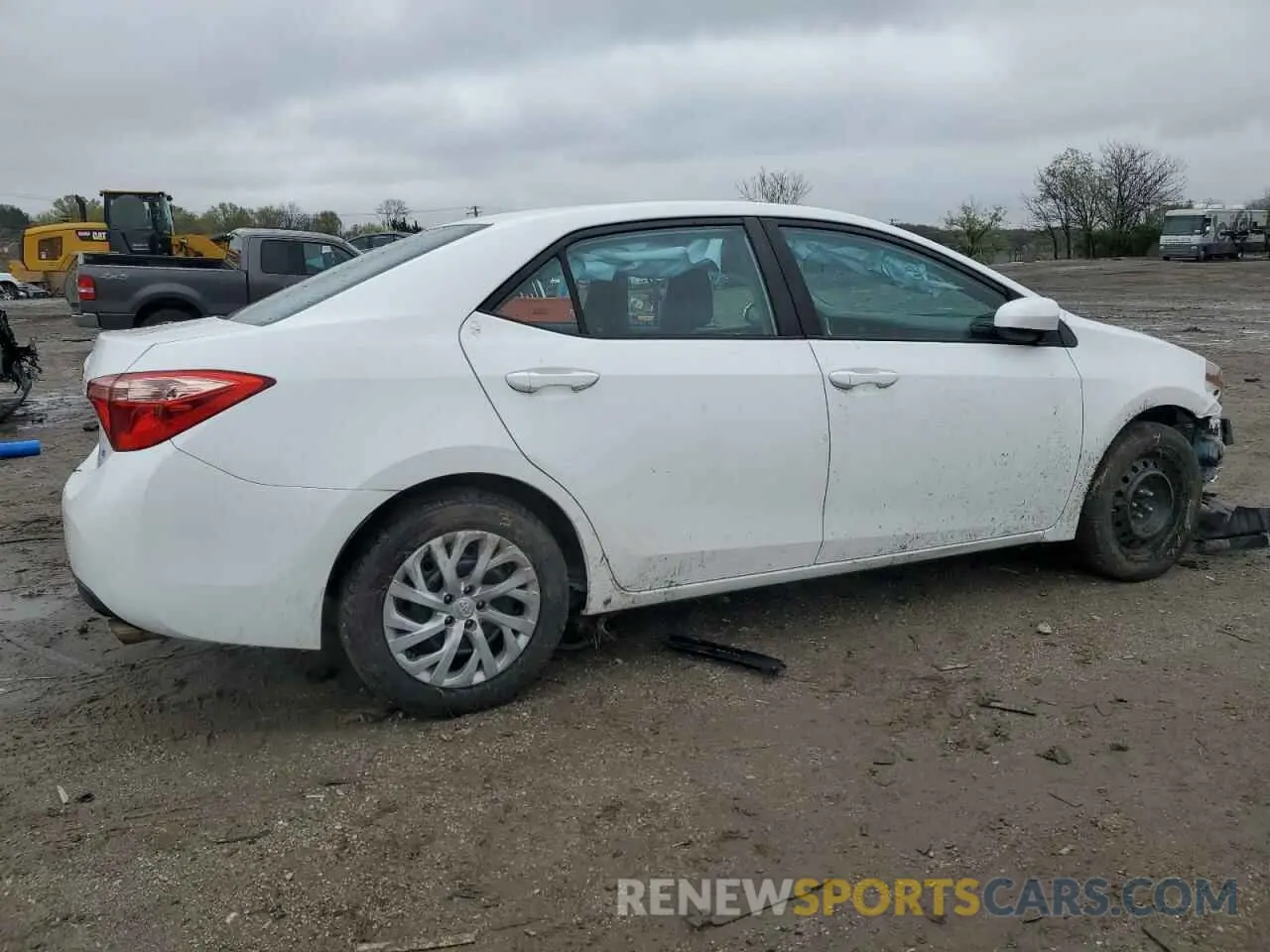 3 fotografías del automóvil dañado 2T1BURHE5KC192820 TOYOTA COROLLA 2019
