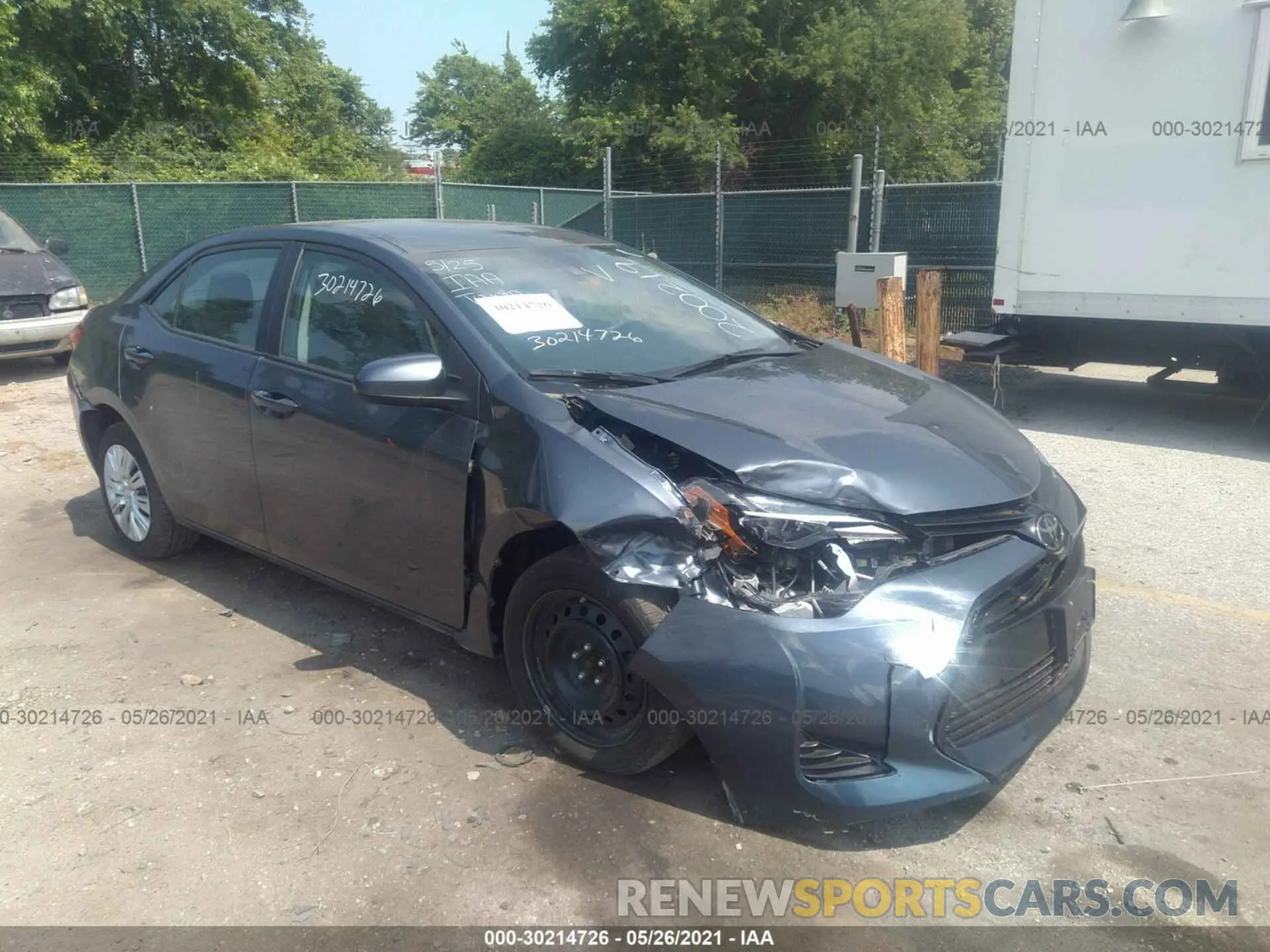 1 fotografías del automóvil dañado 2T1BURHE5KC200219 TOYOTA COROLLA 2019