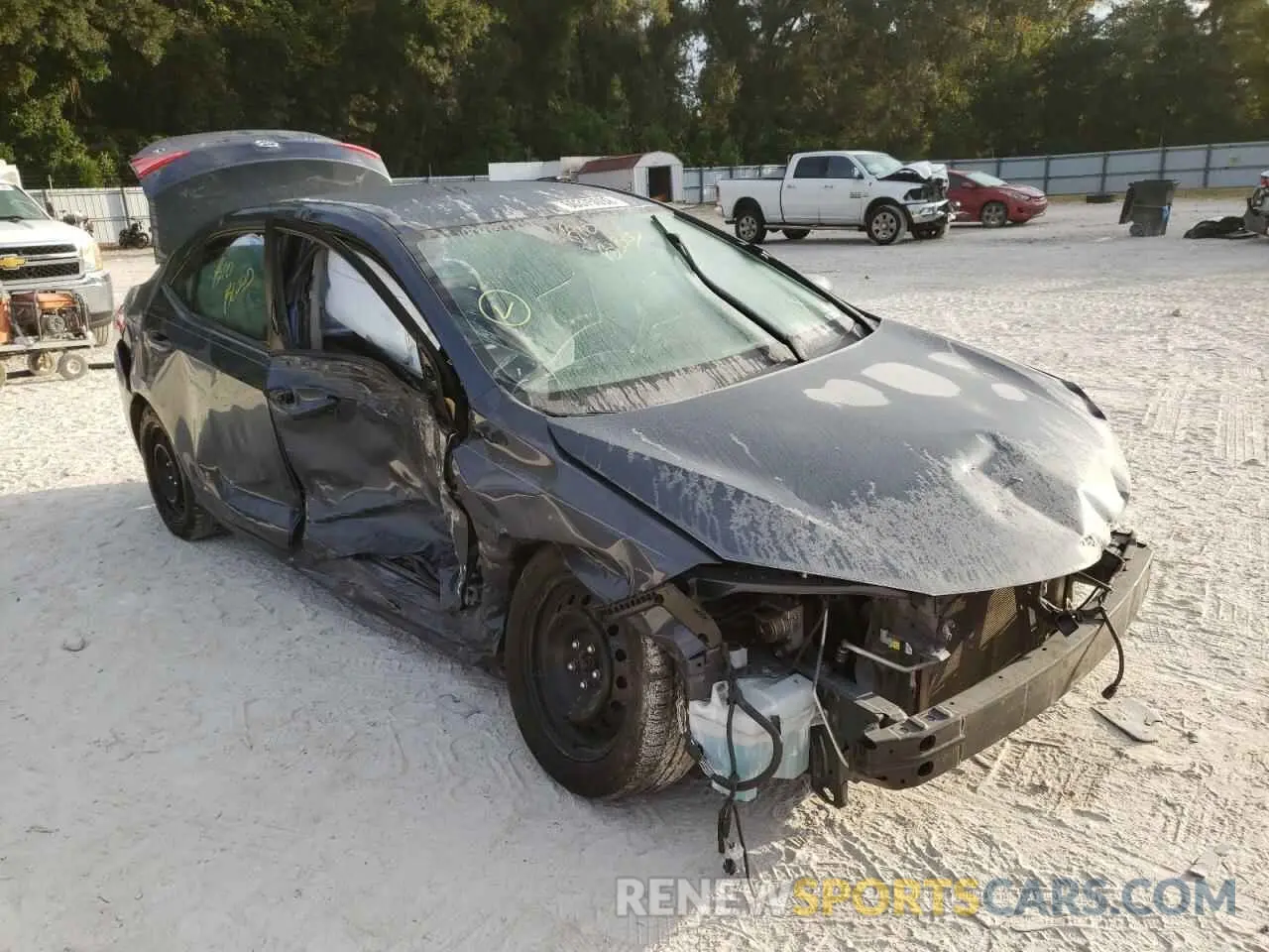 1 fotografías del automóvil dañado 2T1BURHE5KC204867 TOYOTA COROLLA 2019