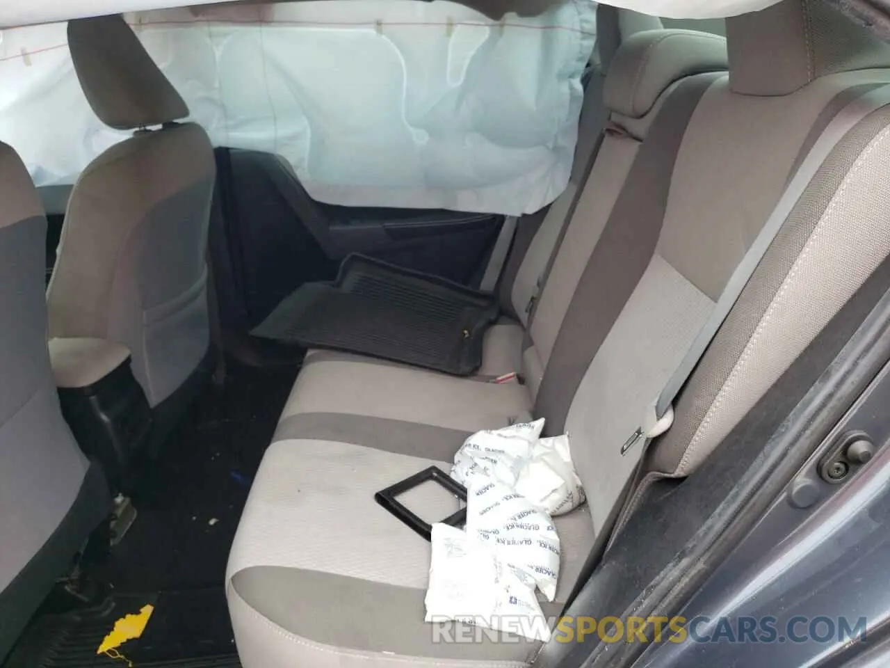 6 fotografías del automóvil dañado 2T1BURHE5KC204867 TOYOTA COROLLA 2019