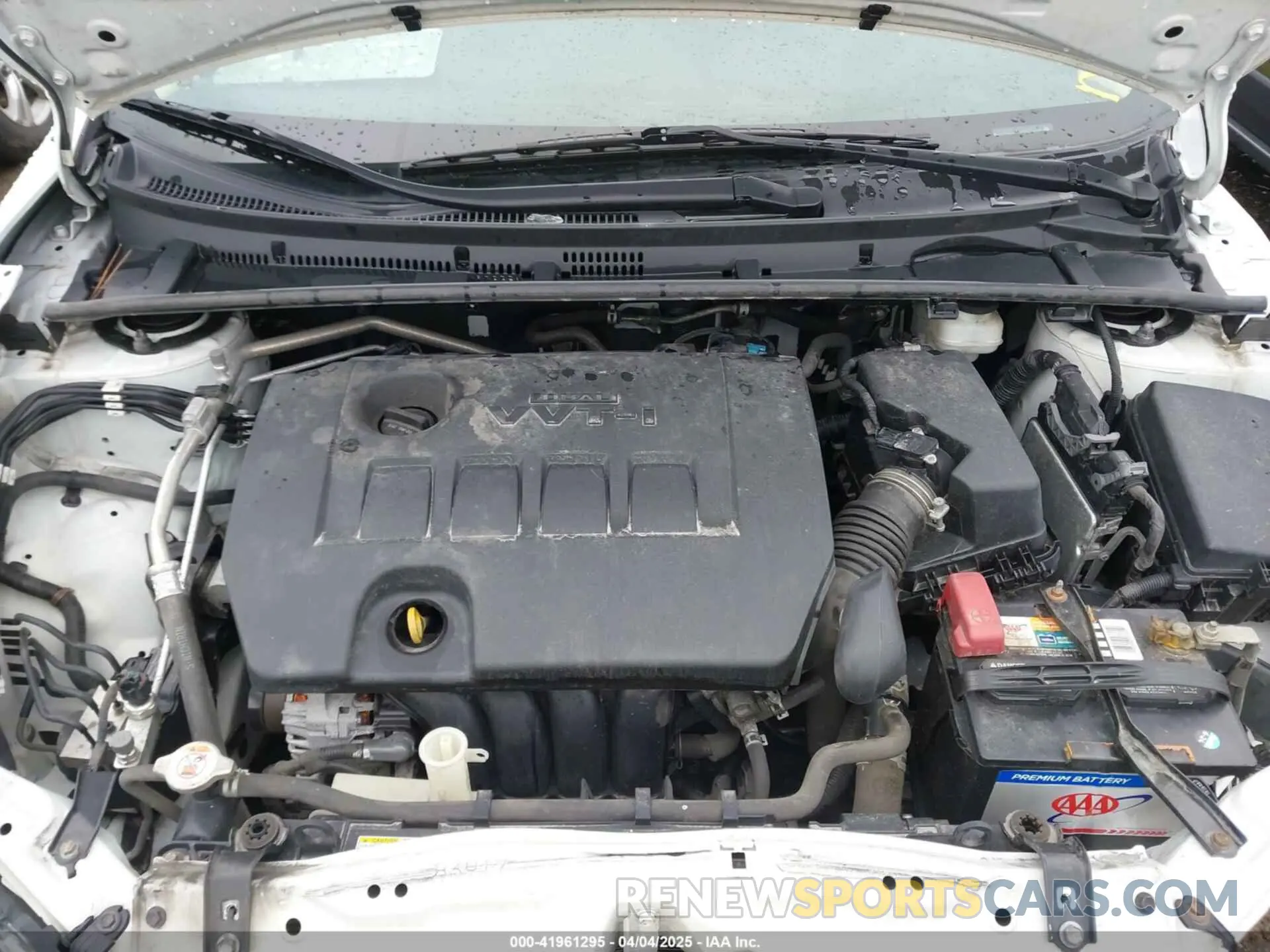 10 fotografías del automóvil dañado 2T1BURHE5KC205730 TOYOTA COROLLA 2019