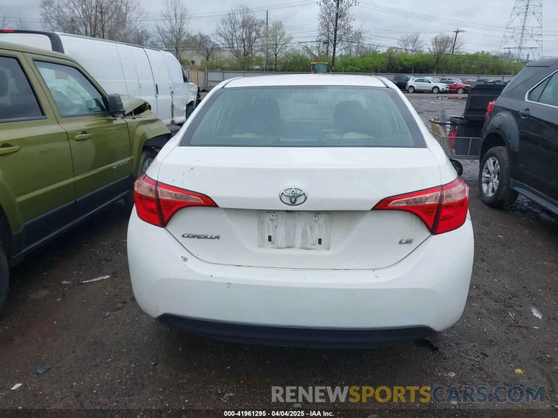 16 fotografías del automóvil dañado 2T1BURHE5KC205730 TOYOTA COROLLA 2019