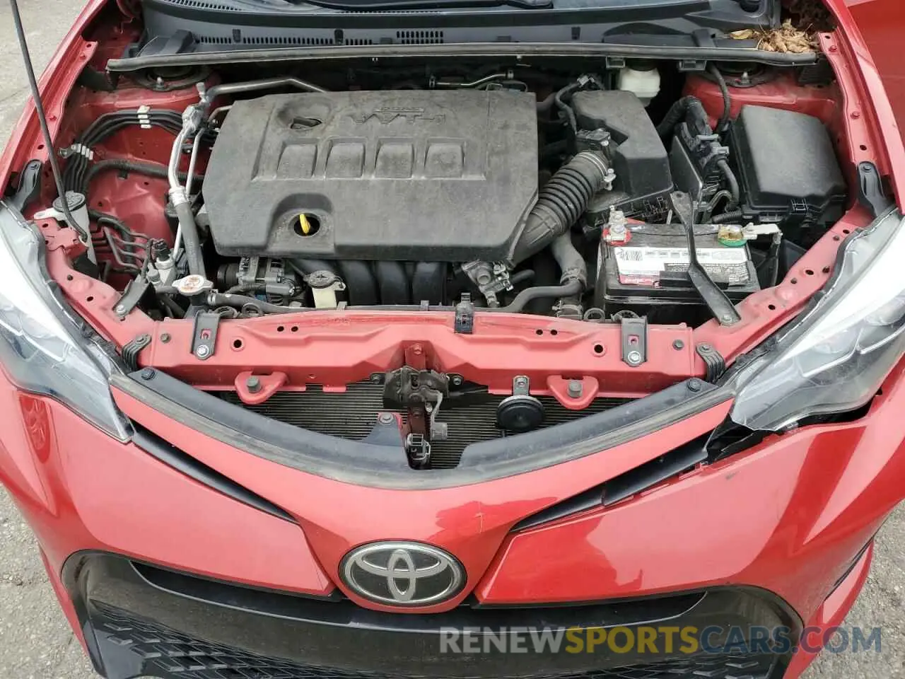 11 fotografías del automóvil dañado 2T1BURHE5KC206876 TOYOTA COROLLA 2019