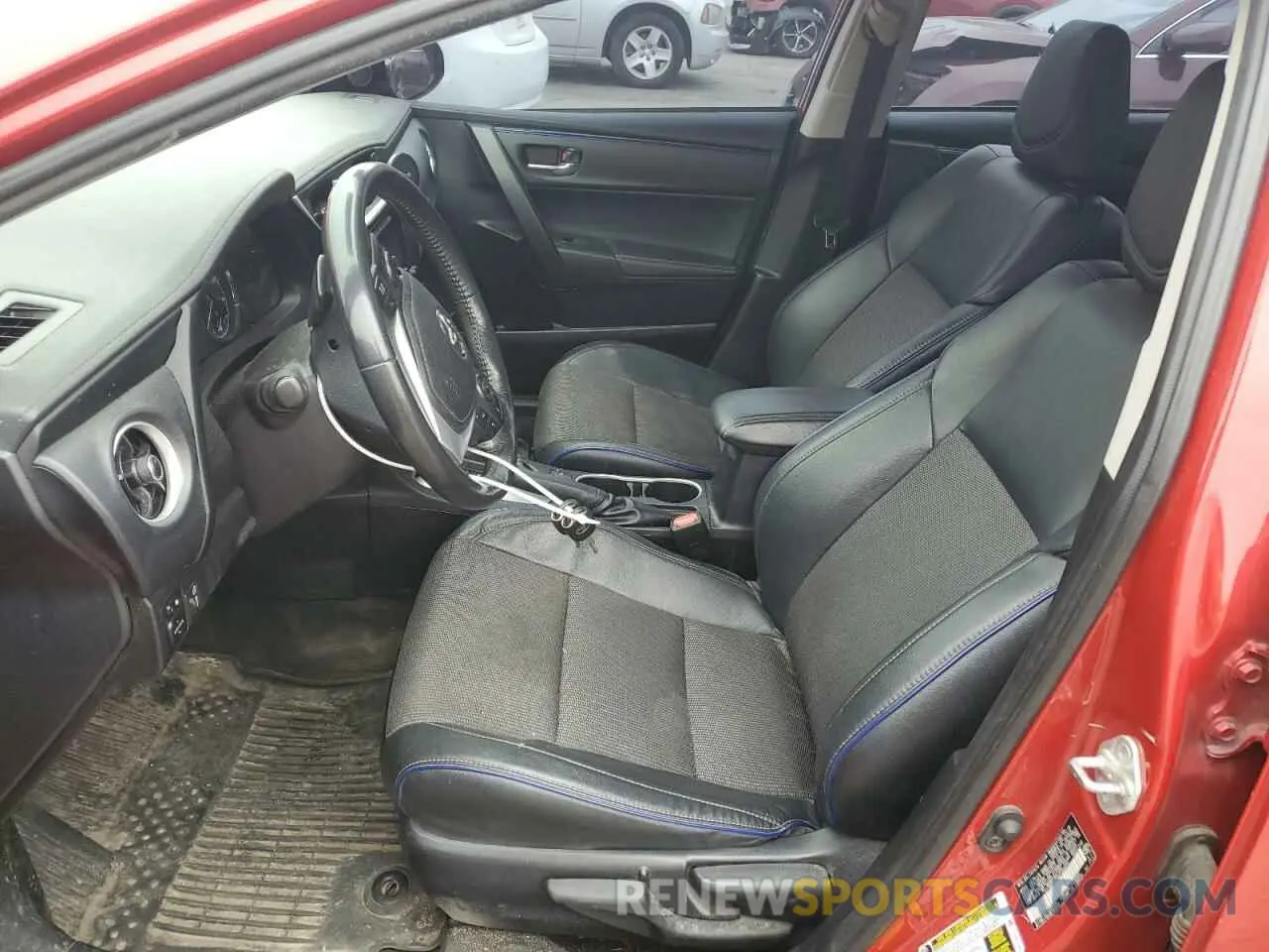 7 fotografías del automóvil dañado 2T1BURHE5KC206876 TOYOTA COROLLA 2019