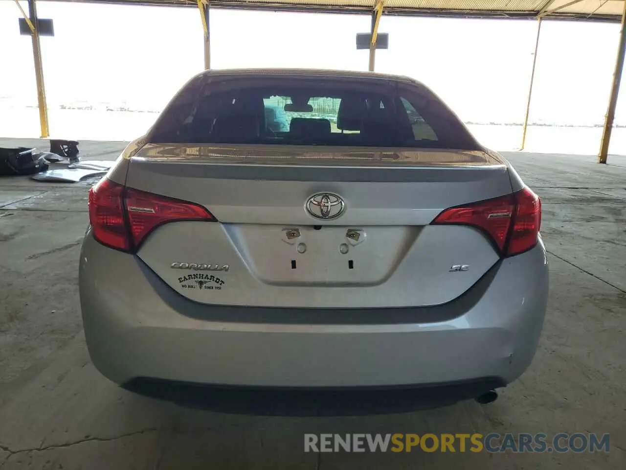 6 fotografías del automóvil dañado 2T1BURHE5KC207915 TOYOTA COROLLA 2019