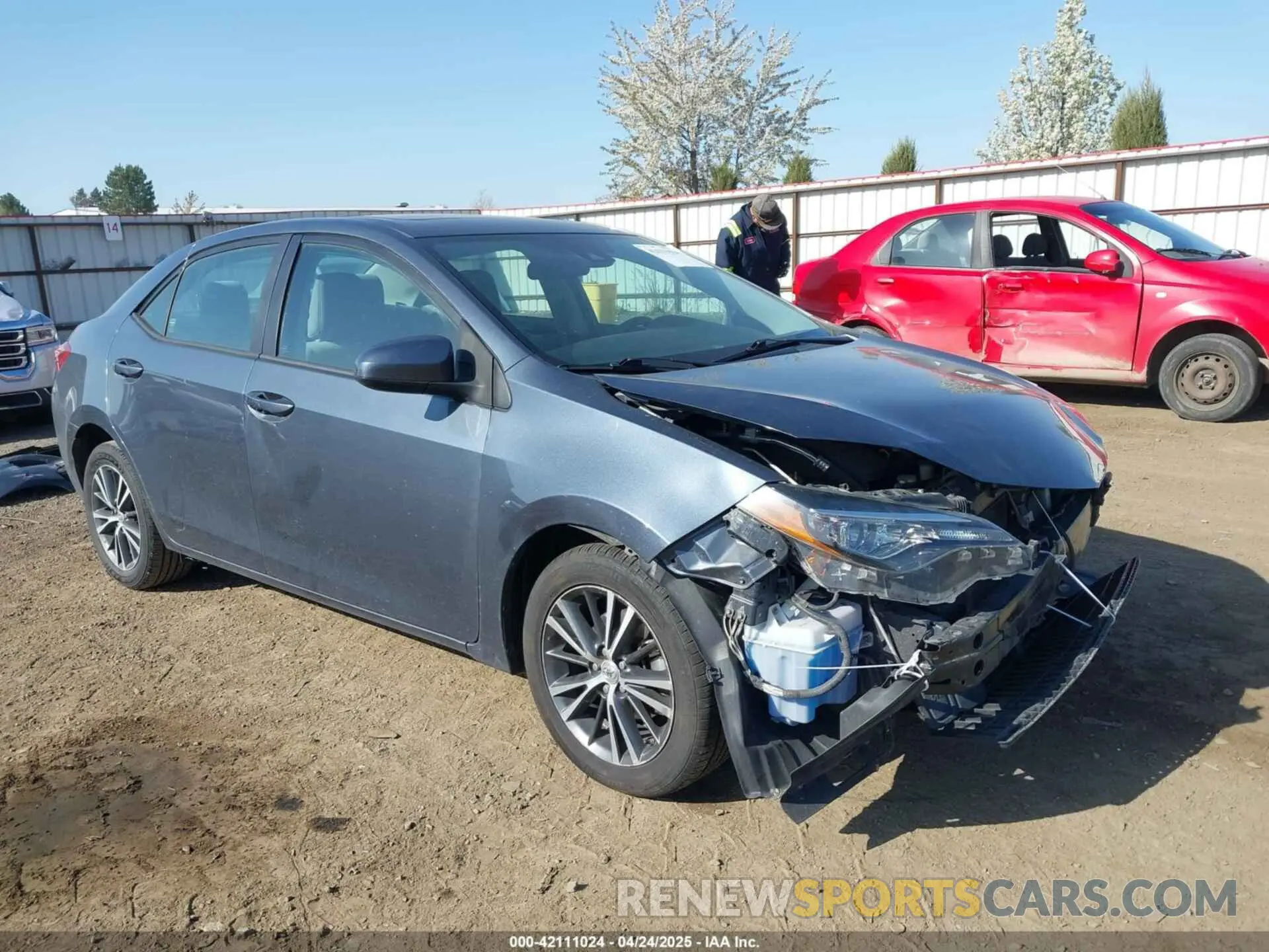 1 fotografías del automóvil dañado 2T1BURHE5KC226237 TOYOTA COROLLA 2019