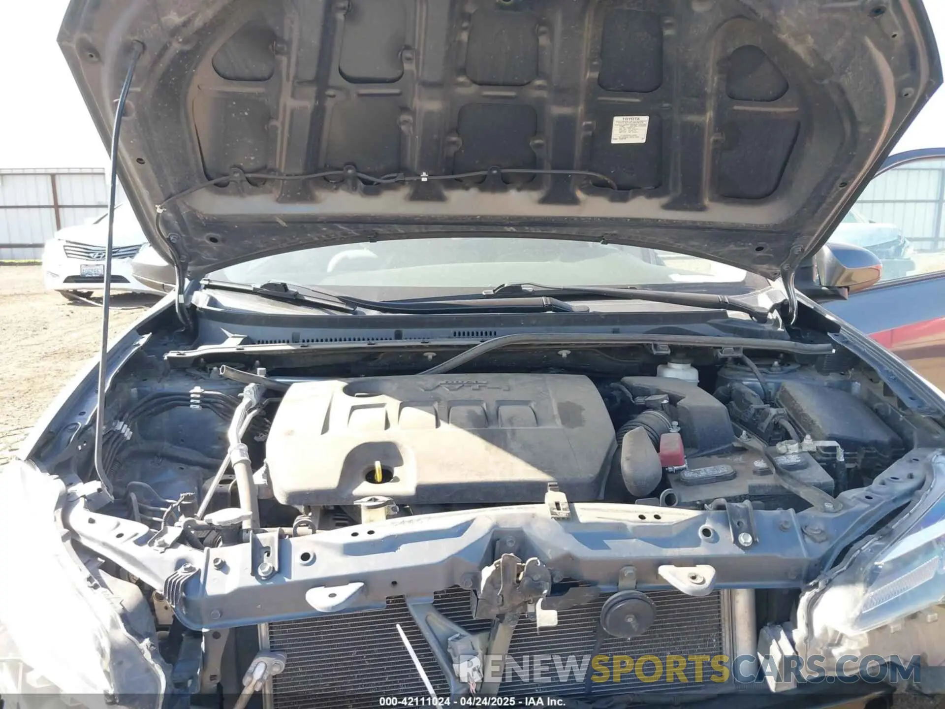 10 fotografías del automóvil dañado 2T1BURHE5KC226237 TOYOTA COROLLA 2019