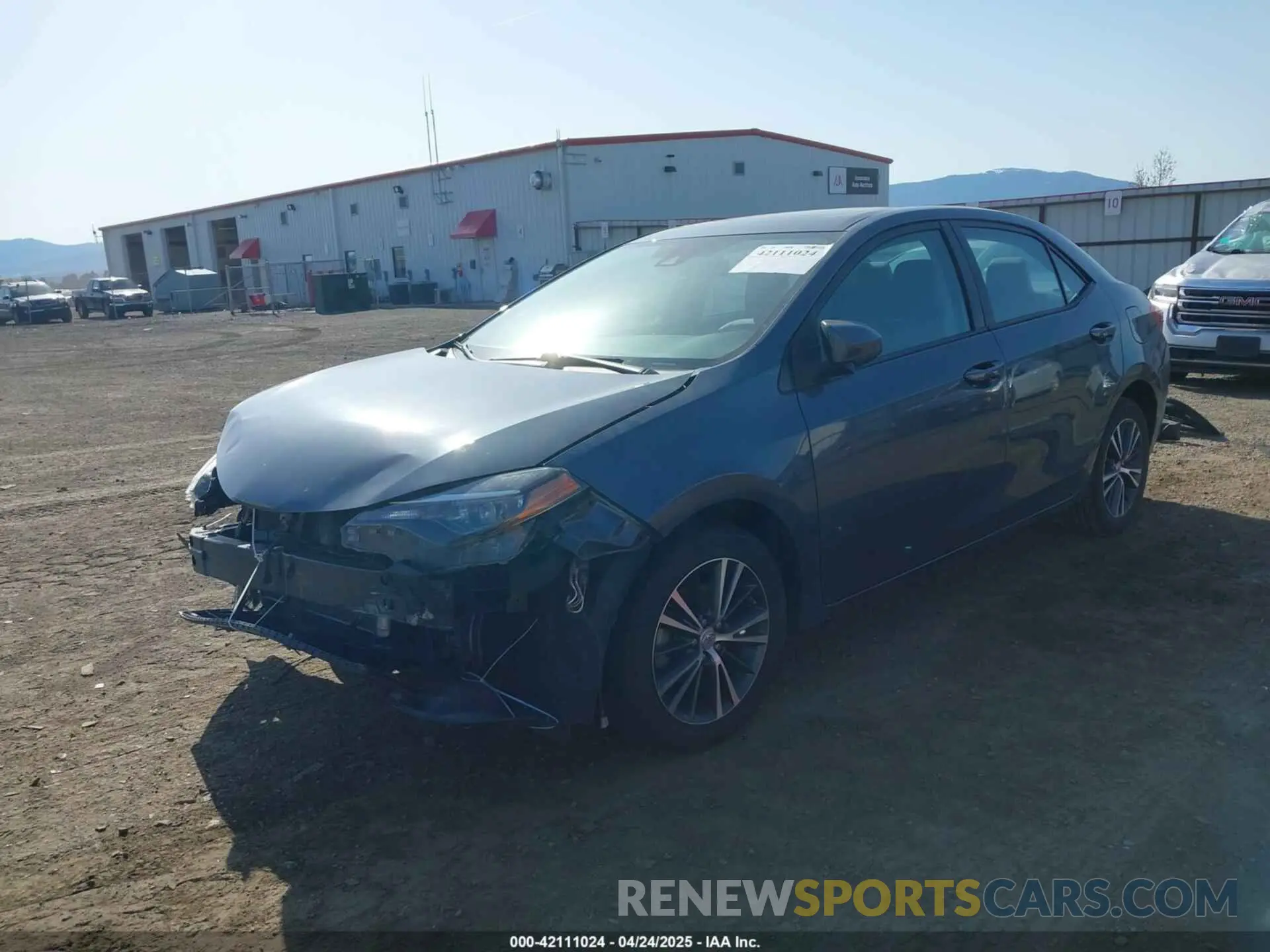 2 fotografías del automóvil dañado 2T1BURHE5KC226237 TOYOTA COROLLA 2019