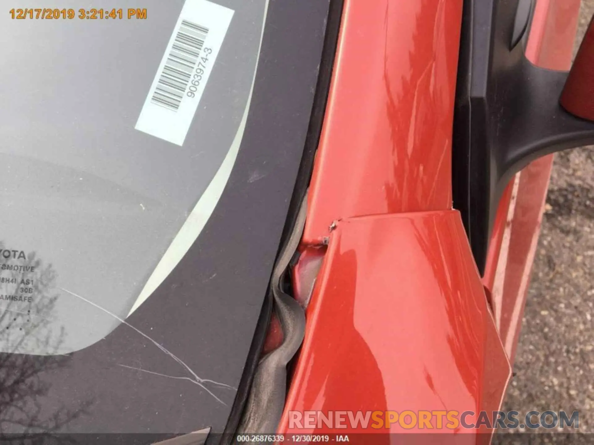 14 fotografías del automóvil dañado 2T1BURHE5KC232636 TOYOTA COROLLA 2019