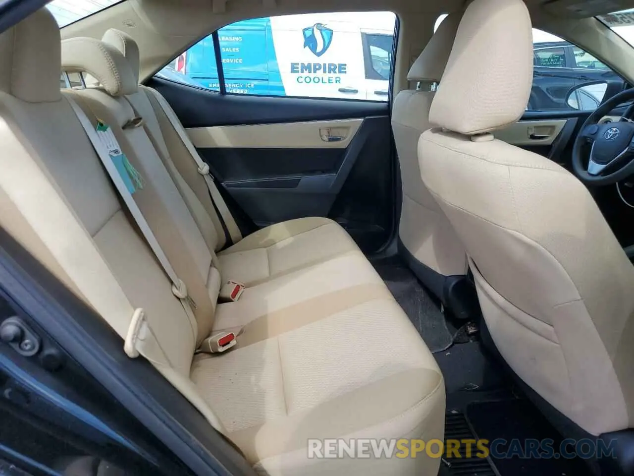 10 fotografías del automóvil dañado 2T1BURHE5KC246570 TOYOTA COROLLA 2019