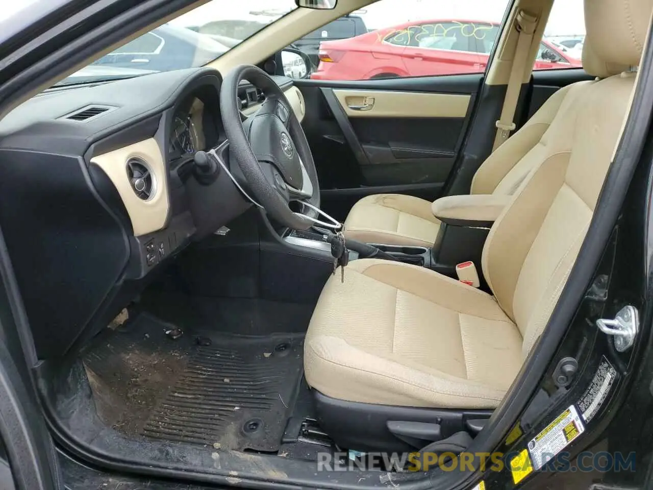 7 fotografías del automóvil dañado 2T1BURHE5KC246570 TOYOTA COROLLA 2019