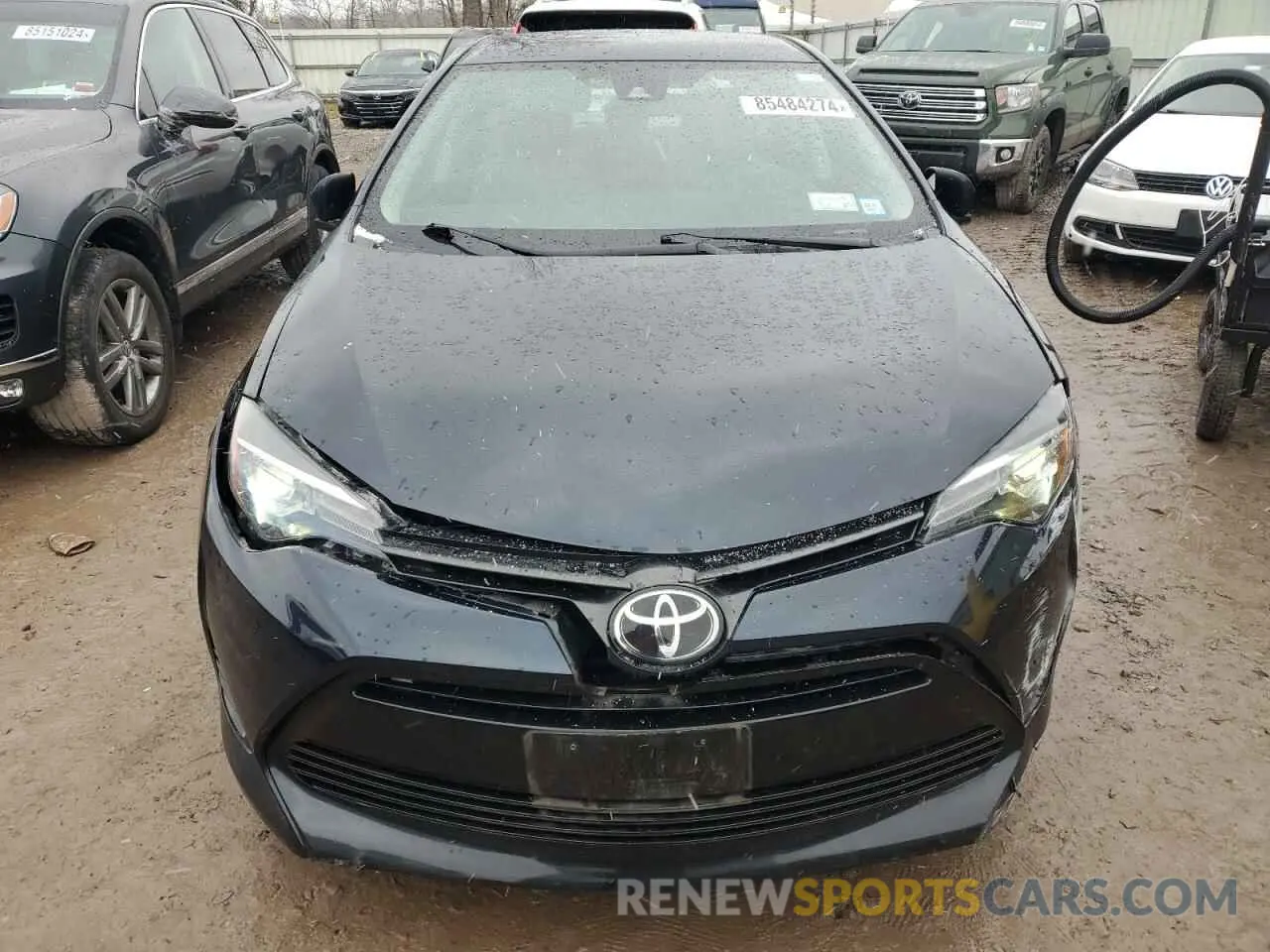 5 fotografías del automóvil dañado 2T1BURHE6KC125157 TOYOTA COROLLA 2019
