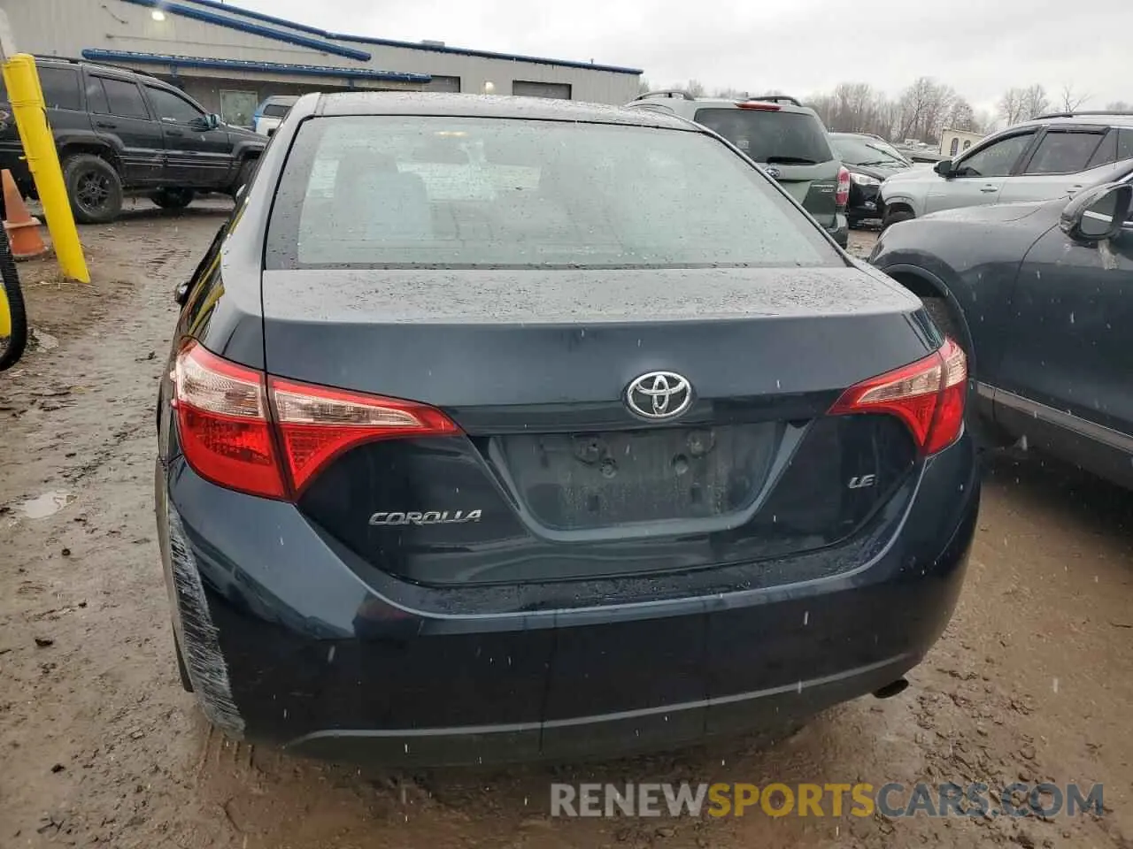 6 fotografías del automóvil dañado 2T1BURHE6KC125157 TOYOTA COROLLA 2019
