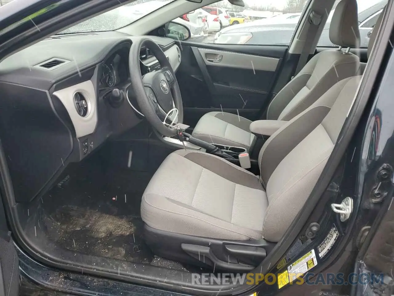 7 fotografías del automóvil dañado 2T1BURHE6KC125157 TOYOTA COROLLA 2019