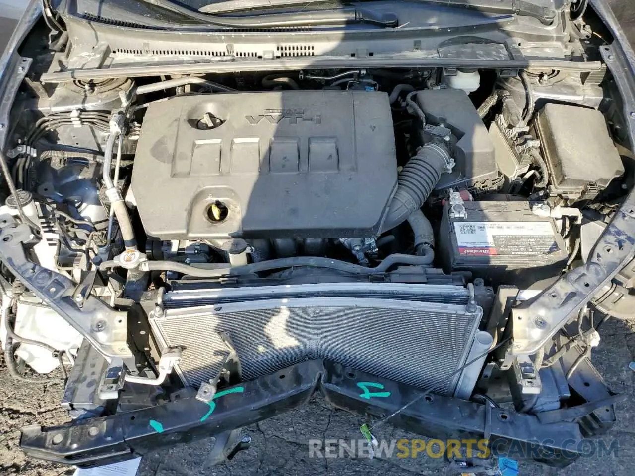 7 fotografías del automóvil dañado 2T1BURHE6KC126115 TOYOTA COROLLA 2019