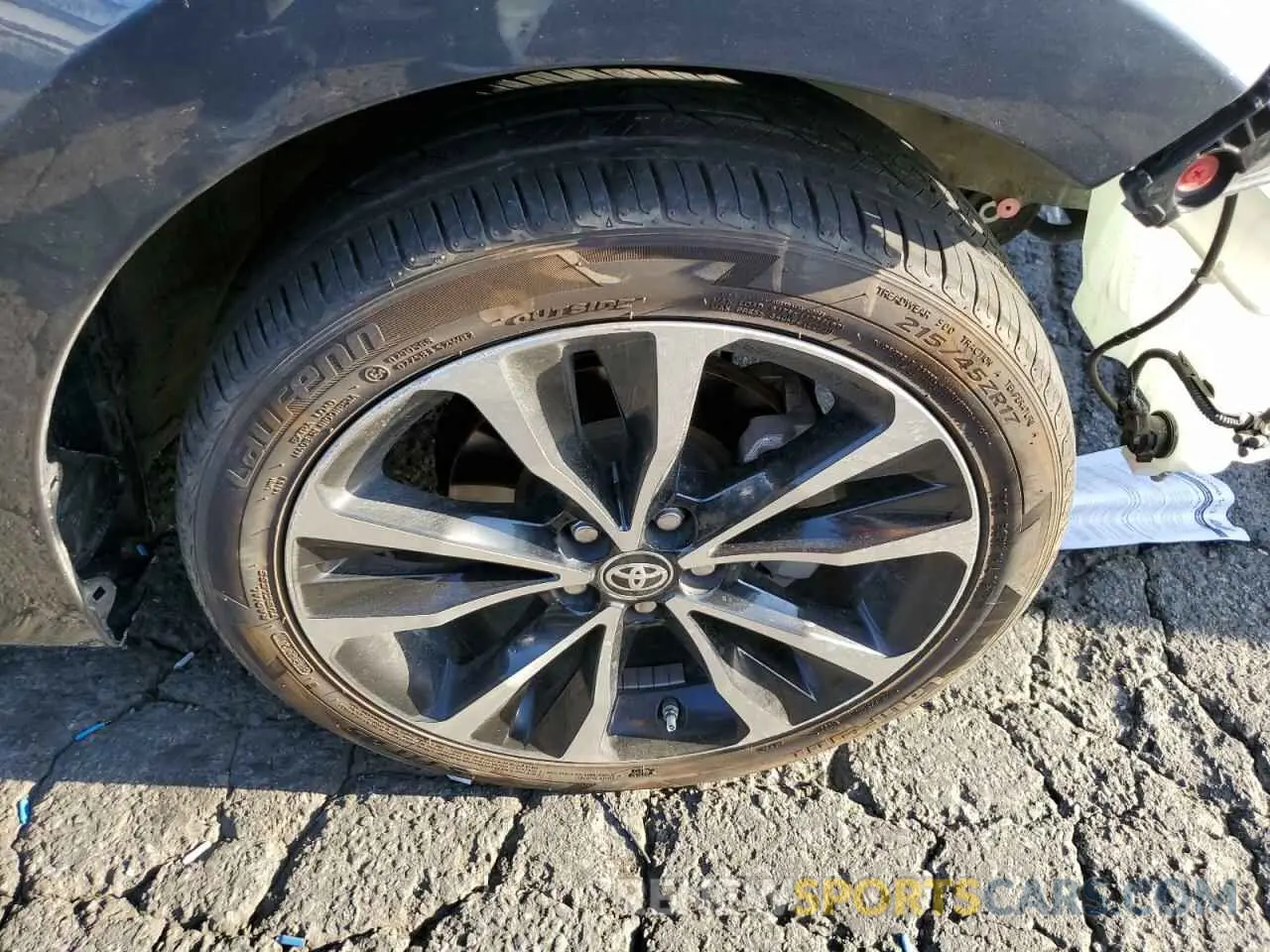 9 fotografías del automóvil dañado 2T1BURHE6KC126115 TOYOTA COROLLA 2019
