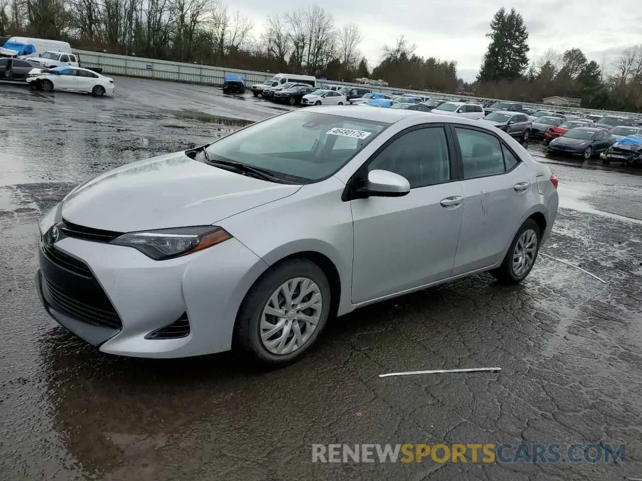 1 fotografías del automóvil dañado 2T1BURHE6KC130584 TOYOTA COROLLA 2019